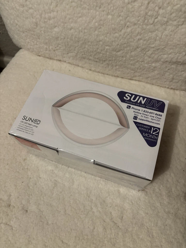 Lámpara de uñas SUNUV UV LED secador de uñas para esmalte de uñas en gel 2 temporizadores SUN9C Foto 1 de 4
