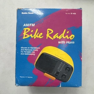 Radio Shack Bicicleta Radio Con Bocina, Catálogo 12-453, AM-FM NUEVO - Imagen 1 de 5