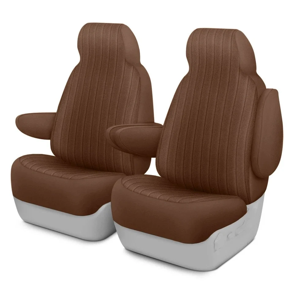 For Dodge Stratus 01-06 Dorchester Velour 1st Row Sandstone Custom Seat Covers Foto 1 de 1
