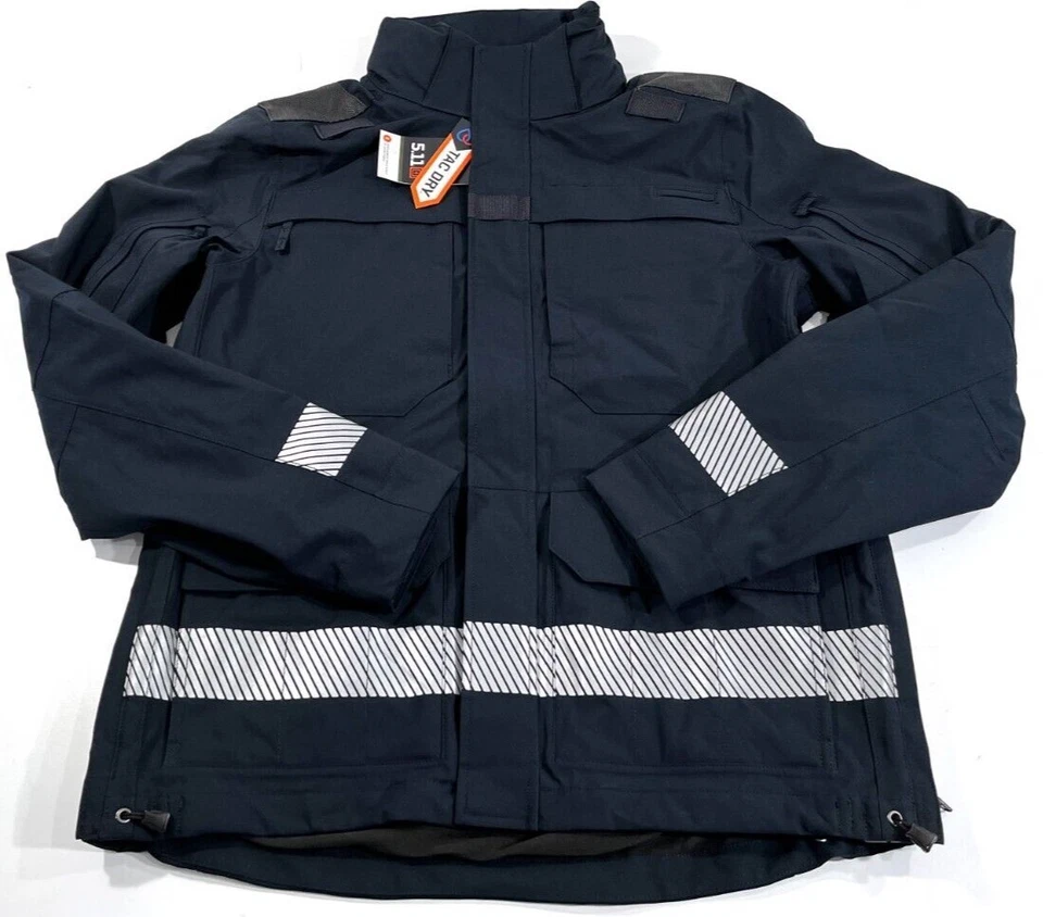 NWT MEDIUM 5.11 TACTICAL MENS RESPONDER PARKA 2.0 JACKET DARK NAVY 48378 MED REG - Image 1 of 4