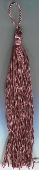 LOTE DE 12 BORLAS DE CADENA ROSA CLARA 6" CONSOLA DE RECORTE S21 Foto 1 de 1