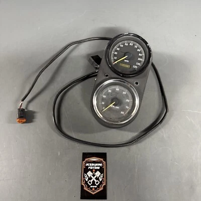1999 Harley Davidson Dyna FXDL Speedo & Tach Dash OEM 15k Miles - Image 1 of 4