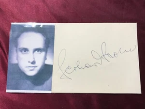 Autogramm GERHARD STOLZE (†1979)-Opernsänger Tenor-Dessau-Siedenberg - Bild 1 von 1