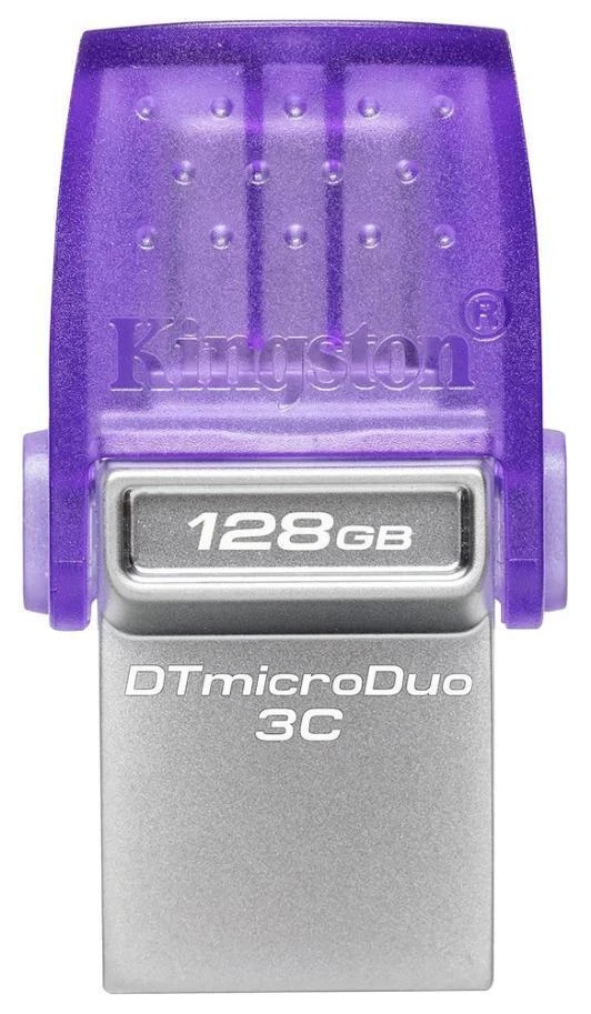 Kingston DataTraveler 128GB microDuo 3C 200MB/s dual USB-A DTDUO3CG3/128GB