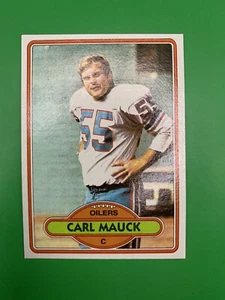 1980 Topps Carl Mauck Houston Oilers #446 - Picture 1 of 2