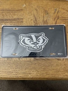 Game Day Outfitters Badgers License Plate - Picture 1 of 4