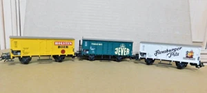 Marklin HO 48774 Beer Wagon Set Jever, Holsten, Flensberger Pils NIB - Picture 1 of 23