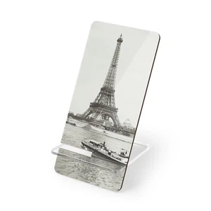 Paris Eiffel Tower Vintage Photo - Smartphone Stand - Cell Phone Holder - Photo 1 sur 6