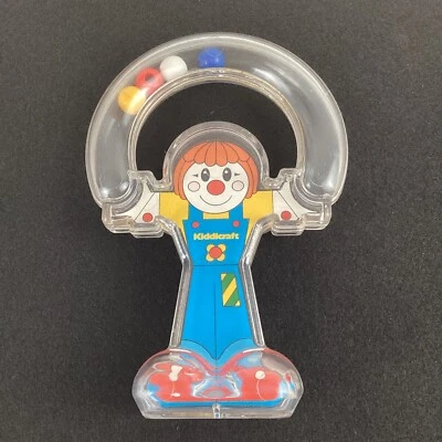 Juguete para bebé Kiddicraft sonajero payaso sacudir cuentas malabarista de colección Foto 1 de 4