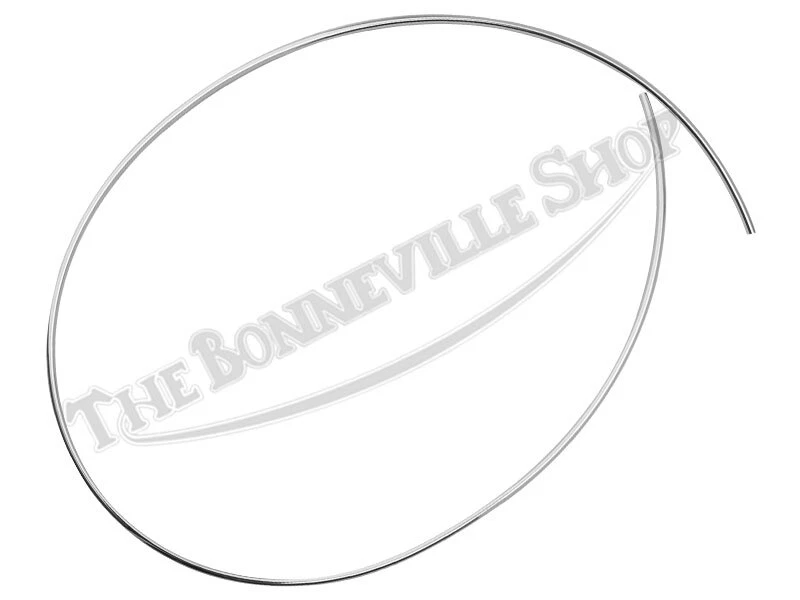 Triumph 350 500 650 750 Premium Tipo Ancho Asiento Cromo Tira Hecho en EE. UU. PN#... Foto 1 de 1