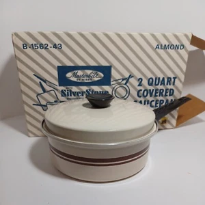 Masterbilt By MIRRO ~ 2 Quart Cover Saucepan New Pot Pan Cooking Vintage - Picture 1 of 11