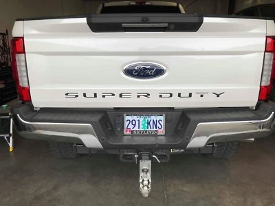 2018 Ford F250 F350 Super Duty TAILGATE Letters Insert Decals Stickers Inlays - Image 1 of 4