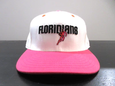 Floridians Hat Cap Fitted Adult Large Miami Heat ABA Basketball Adidas Mens - Image 1 of 4
