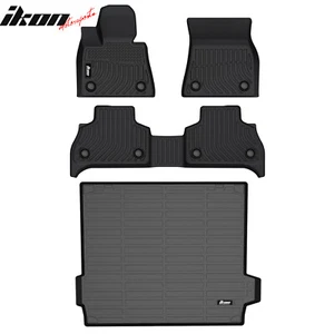 Fits 19-25 BMW X5 G05 5 Passengers All Weather 3D Floor Mats + Trunk Mat - TPE - Picture 1 of 13