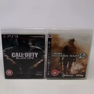 PLAYSTATION 3 PS3 CALL OF DUTY BLACK OPS MODERN WARFARE 2 VIDEOJUEGOS PAL SELLADO - Imagen 1 de 9