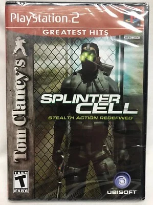 Tom Clancy's Splinter Cell (Sony PlayStation 2, 2003) Greatest Hits - Image 1 of 4