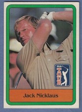 1981 Donruss PGA Golf #13 Jack Nicklaus Rookie Card ExMt/NrMt PGA