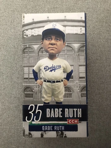🔥🔥Babe Ruth Bobblehead 2014 Los SGA Los Angeles Dodgers 🔥🔥 Cover