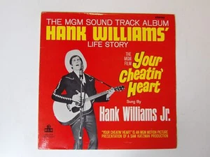 Hank Williams Jr: Your Cheatin' Heart (Original Sound Track) 1964 EX+ LP - Picture 1 of 4