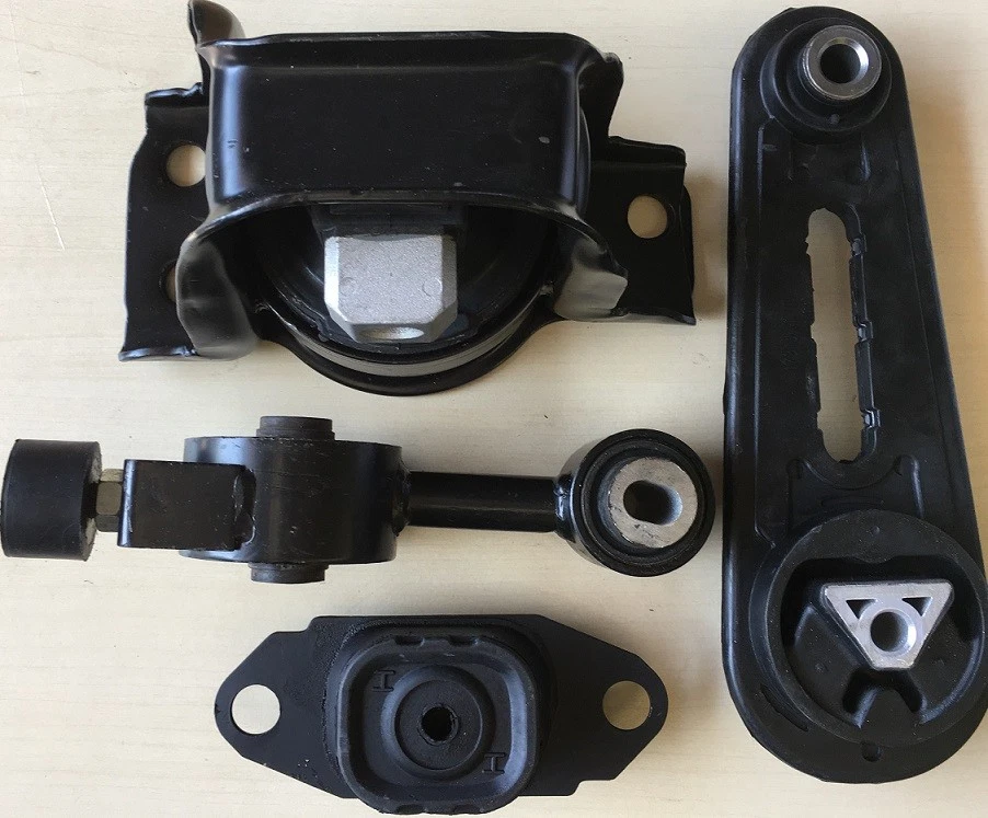 4 шт набор подходит для 1,8 л 2007 08 09 2010 11 12 Nissan Versa 2009 - 2014 кубическое крепление двигателя - Изображение 1 из 1