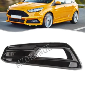 Left Side Black Fog Light Lamp Cover Housing For Ford Focus MK3 ST RS 2014-2020 - Picture 1 of 10