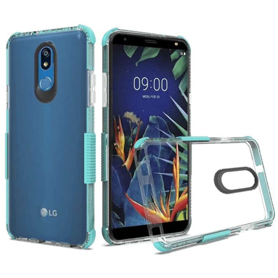 for LG K40 Premium Edge Sturdy Shockproof Bumper Transparent PC TPU Case CLEAR/T - Image 1 of 1