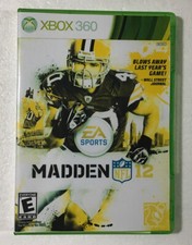 Madden NFL 12 (Microsoft Xbox 360, 2011) ..   TESTED CLEAN WORKS