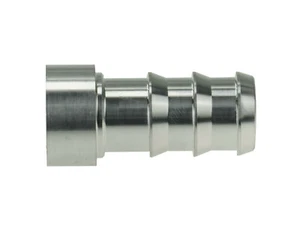 3/4" 19mm Aluminium WELD ON BARB Push On Tail Hose Fitting Adapter Fuel Oil - Picture 1 of 2