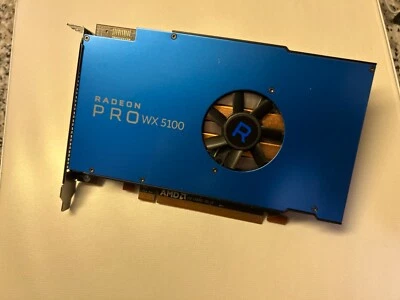 DELL AMD RADEON PRO WX5100 3YK2Y 8GB DDR5 4x DISPLAY PORT GRAPHICS CARD - Image 1 of 4