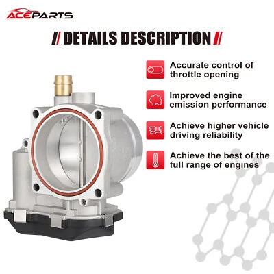Para BMW 335I 2007-2010 2011-2012 BMW 740I 2007-2008 BMW 335XI 3,0 L Cuerpo del acelerador Foto 1 de 4