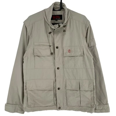 Chaqueta FJALL RAVEN Vintage Beige Mezcla Algodón Talla XS Foto 1 de 4