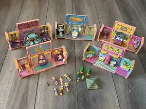 Moduli casa pila costruttori sogni Polly Pocket Deluxe Mansion 1999 vintage - Foto 1 di 15