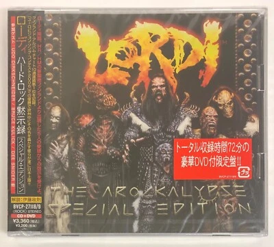 LORDI "THE AROCKALYPSE" +3, (JAPAN PROMO CD, BVCP-27118/9) SEALED, FREE SHIPPING - Image 1 of 3
