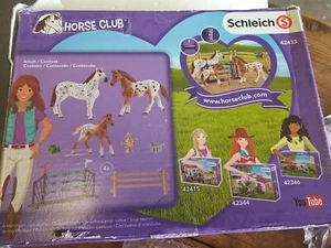 Schleich Horse Club Appaloosa Horse Training Set Figure 42433 Open Box - Picture 1 of 3