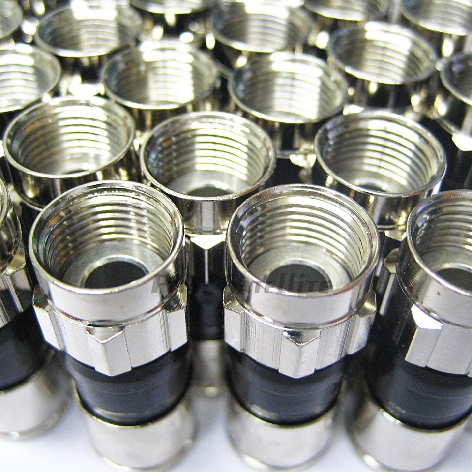 PPC Ex6xl Plus Universal Rg-6 Compression Connector 50 Pcs
