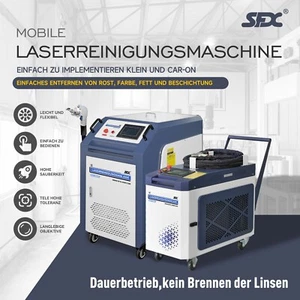 SFX 1500W Laser Rostentfernungsmaschine Laserreiniger für Rost Graffiti Farbe - Bild 1 von 11