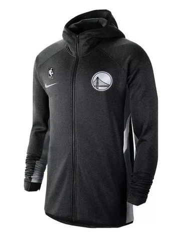 Nike NBA Jacket Golden State Warriors Men Sz 2XL Therma Flex Showtime AT8462 032 Cover