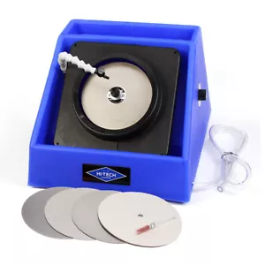 Hi-Tech Diamond 6" Slant Cabber | Glass Crystal Grinding Polishing Lap Machine - Picture 1 of 3