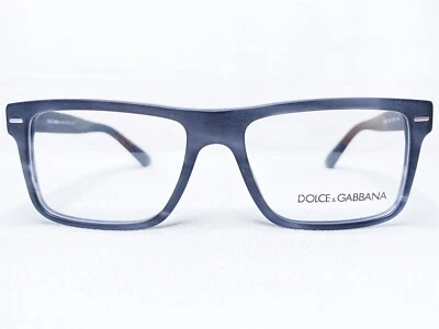 NEW Dolce & Gabbana DG3227 2947 Mens Striped Anthracite Eyeglasses Frames 52/16 - Image 1 of 4