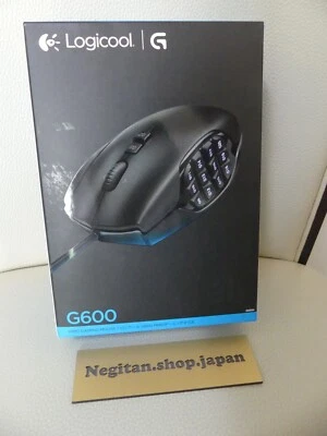 Logicool MMO Gaming Mouse G600t G600 Button 20 Mounted 200dpi - Image 1 of 4