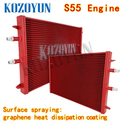 Radiador enfriador de carga de aluminio para BMW S55 F80 M3 F82 F83 M4 F87 M2C 3.0T Foto 1 de 4