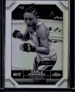 2024 Topps Chrome UFC CARLA ESPARZA Negative Refractor #39 - Picture 1 of 2