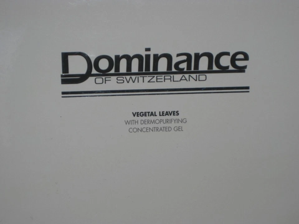 Dominance of Switzerland SPA Vegetal Leaves Masque NEW - Image 1 of 1