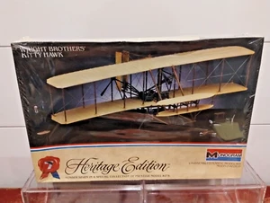 VINTAGE MONOGRAM~~HERITAGE EDITION WRIGHT BROTHERS KITTY HAWK SCALE MODEL KIT~Y1 - Picture 1 of 7