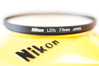 Nikon 77mm L37c UV coated filter for Nikkor Canon Sigma Sony Tamron lens - Image 1 of 4