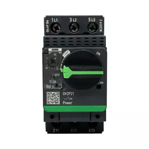 NEW Motor circuit breaker Deca GV2P21 17-23A thermal magnetic rotary handle 3P - Bild 1 von 6