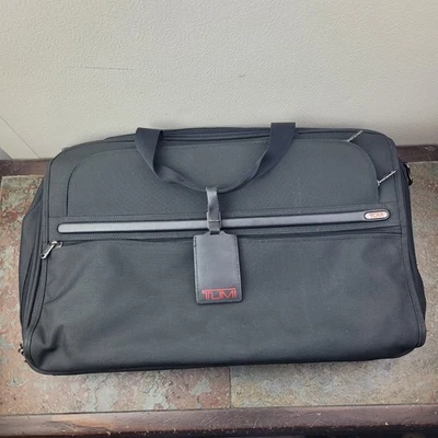 Tumi 22122D4 Black 22" Carry On Garment Duffle Bag - Image 1 of 4