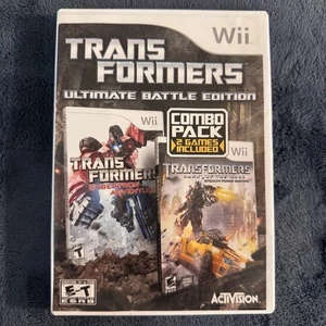 Transformers - Ultimate Battle Edition (Nintendo Wii, 2013) Completo y Probado - Imagen 1 de 7