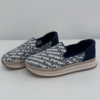 Zapatilla deportiva Toms para mujer Jocelyn azul denim alpargata sin cordones talla 7,5 Foto 1 de 4