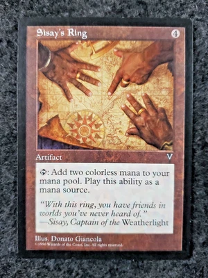 Magic the Gathering MTG Sisay's Ring (154) Visions   (DS3D1L5) - Image 1 of 4